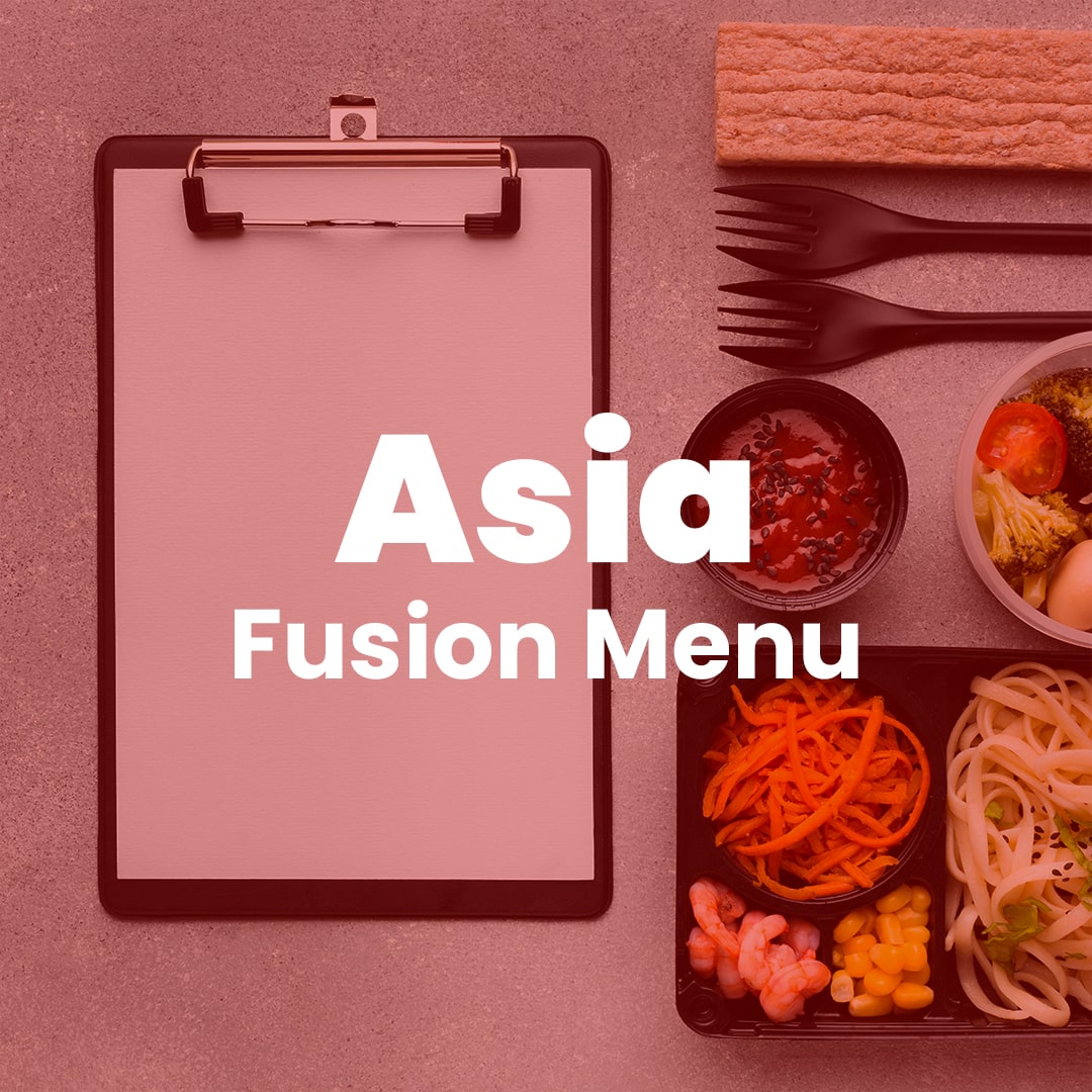 D'Asia Fusion Menu